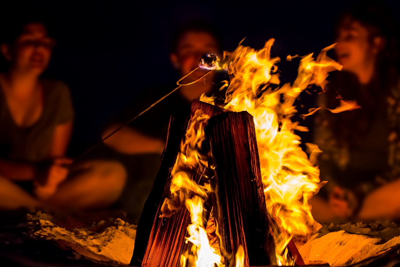 Soirée feu de camp et musique